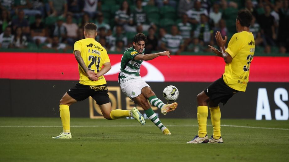 Trincão e a estreia