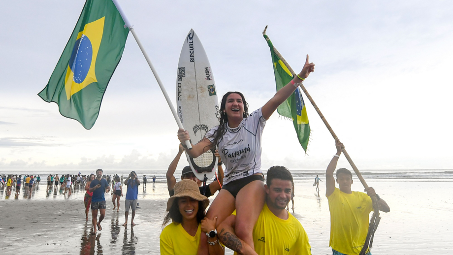 Irmã de Gabriel Medina vence ouro nos Jogos Pan-americanos