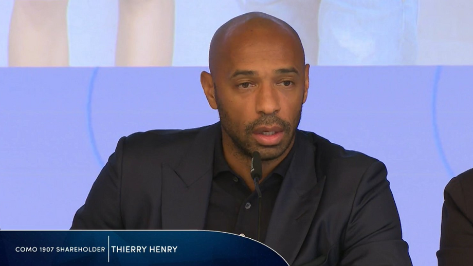Thierry Henry 'junta-se' a Cesc Fàbregas e torna-se acionista do Como 1907