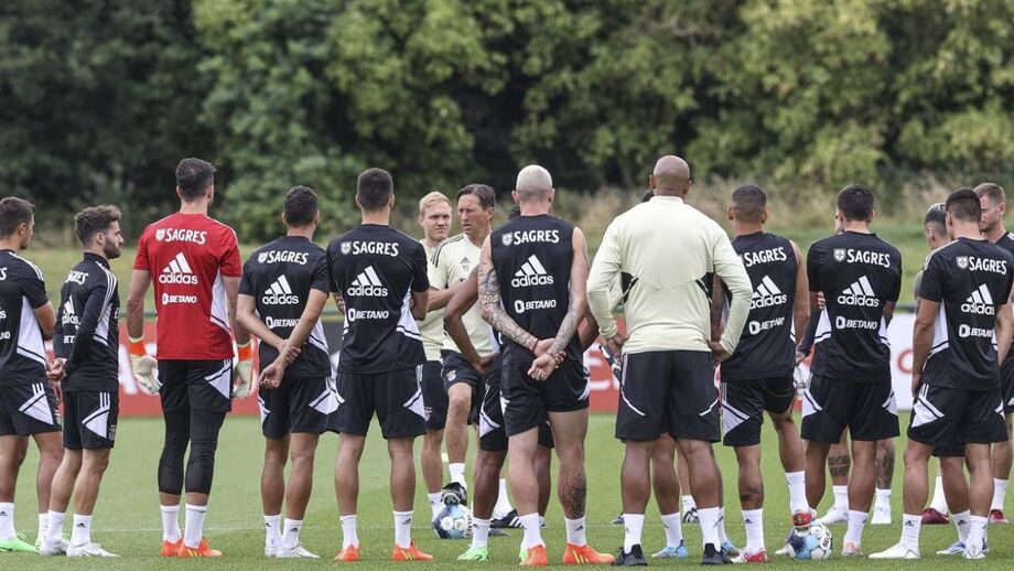 Treinador do Benfica sublinha que plantel "tem muitos jogadores" e que essa não é uma situação ideal