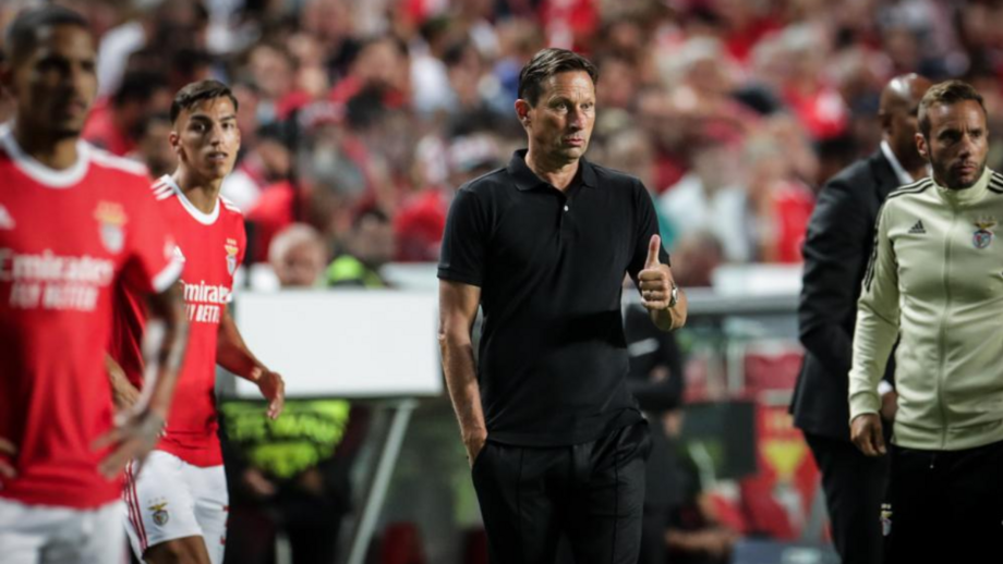 Treinador das águias sublinhou a resposta dos seus jogadores e o ambiente da Luz