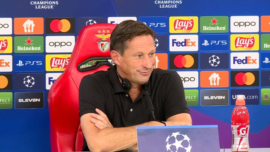 Vítor Pinto e Sérgio Krithinas abordam eventual sucessão de Roger Schmdit no Benfica