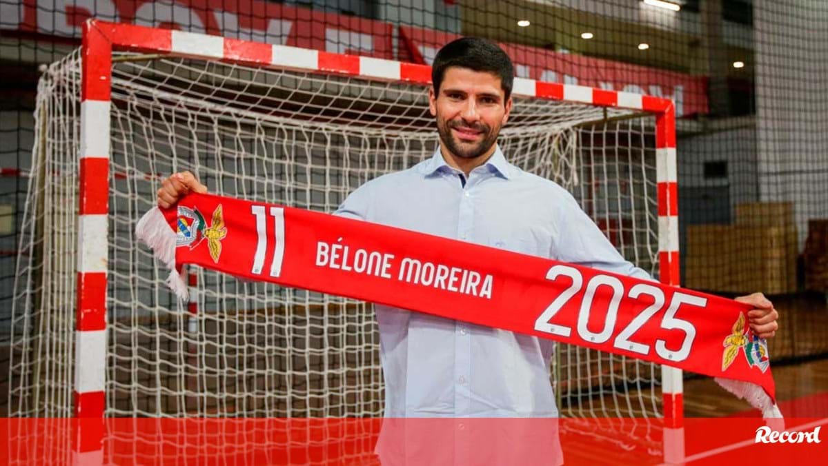 Benfica renova com Bélone Moreira até 2025 Andebol Jornal Record