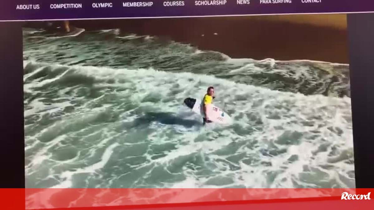 Surf: O momento em que Guilherme Fonseca chega à finalíssima do Mundial ISA e é 'engolido' ao sair da água