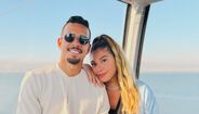 Lucas Veríssimo e a esposa Amanda Farias