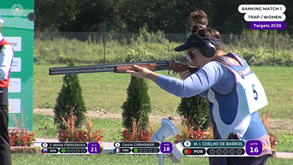Maria Inês Barros alcança quinto posto no Mundial de tiro com armas de caça