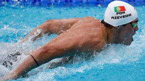 Diogo Ribeiro foi o mais rápido nas eliminatórias dos 50 metros mariposa e bateu recorde