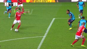 O penálti que permitiu a reviravolta do Benfica diante do Vizela aos 90'+12