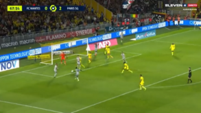 Neymar fez o mais difícil e Nuno Mendes não vacilou: o golo do português frente ao Nantes