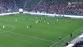 Arsenal adianta-se em Zurique num golo que começou com um grande passe de Fábio Vieira