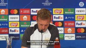 Nagelsmann deixa aviso para reencontro com Lewandowski: «É o jogador mais ameaçador do Barcelona»