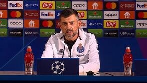 Sérgio Conceição lembra conquistas do Club Brugge: «Vamos defrontar o tricampeão belga...»