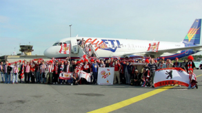Union Berlim fretou cinco aviões para levar adeptos a Braga