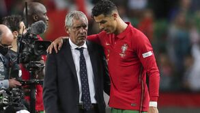Fernando Santos: «Cristiano Ronaldo? Logo vai ser titular no jogo com o Sheriff»