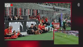 Das indicações de Ibrahimovic aos festejos de Pioli: dérbi de Milão visto do banco de suplentes