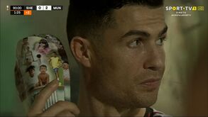 O pormenor nas caneleiras personalizadas de Cristiano Ronaldo que chamou a atenção