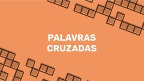 PALAVRAS CRUZADAS, 29 de agosto 2025
