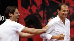 Allegri revela conversa com Rui Costa após Juventus-Benfica: «O futebol está de pernas para o ar»