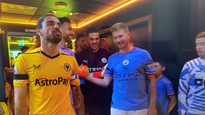 José Sá pediu a De Bruyne para ir com calma antes do Wolverhampton-Man. City... mas de pouco valeu