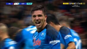 Mário Rui decisivo na vitória do Nápoles em Milão: a assistência do português para o golo do triunfo