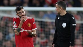 Bruno Fernandes e o desabafo que ouviu de um árbitro: «Quando estás a perder és cá um chato...»