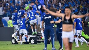 Cruzeiro regressa à Série A brasileira após três anos de ausência