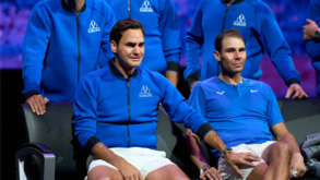 Nadal inconsolável no 'adeus' de Roger Federer: espanhol não aguentou a emoção