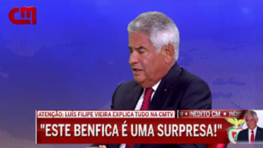 Luís Filipe Vieira sobre Schmidt: «Gosto do estilo de jogo. É o que chamamos de massacrar»