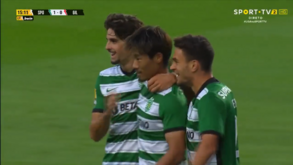 Aktürkoglu marca na estreia pelo Benfica e celebra à Harry Potter: Santa Clara pediu falta de Otamendi no lance