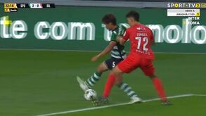 Passe de calcanhar mágico de Morita e Pote a marcar: o segundo golo do Sporting