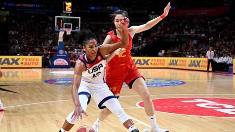 EUA batem dois recordes em jogo do Mundial feminino de basquetebol