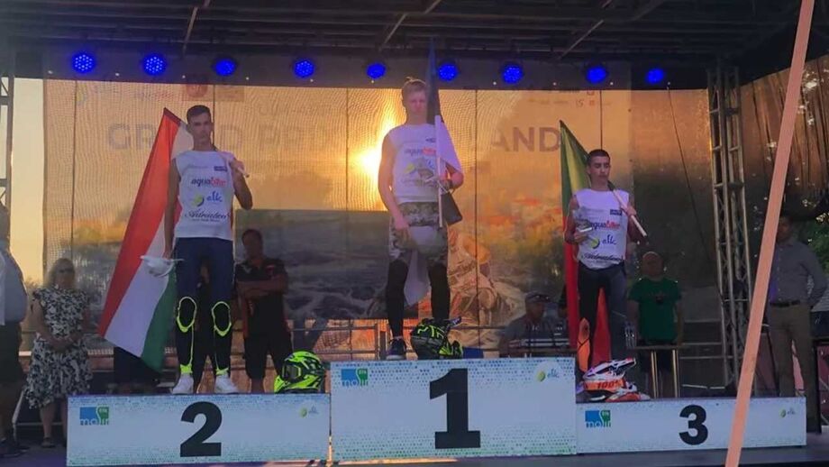 Portugal conquista três pratas nos Europeus de aquabike em motonáutica