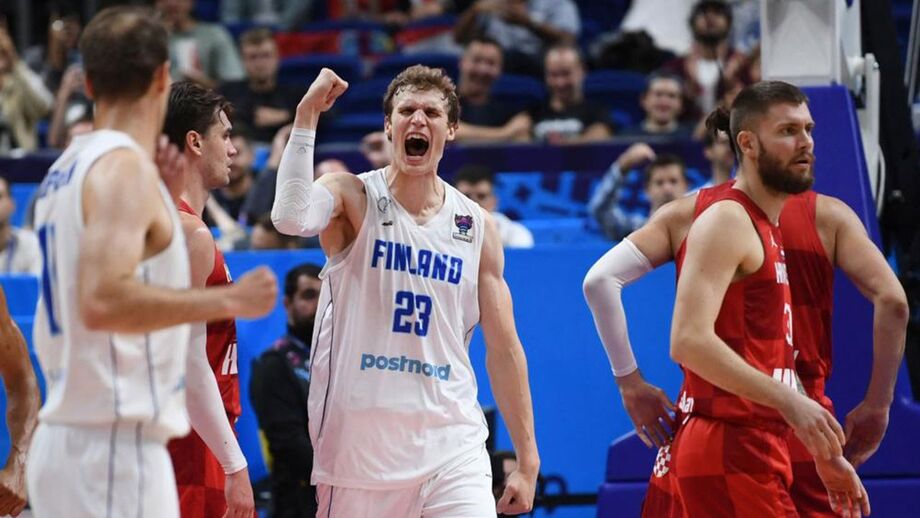 Markkanen arrasa Croácia nos 'oitavos' do Eurobasket