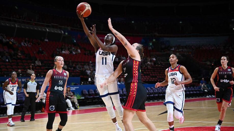 Estados Unidos, China e Canadá invictas no Mundial feminino de basquetebol