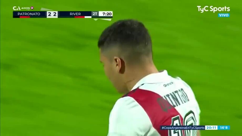 Golo olímpico de Quintero não impede derrota do River Plate