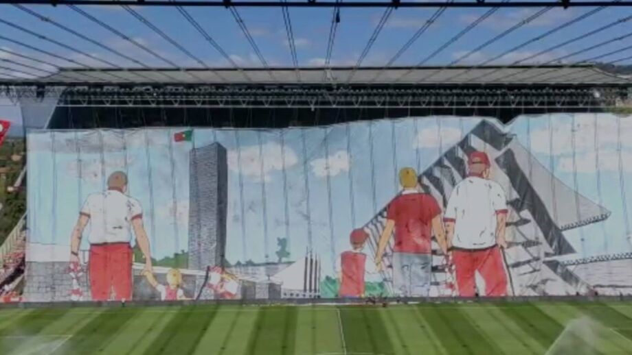 Antes do arranque do Sp. Braga-V. Guimarães