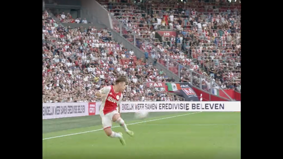 Jovem internacional sub-21 português somou os primeiros minutos em jogos oficiais na goleada sobre o Cambuur