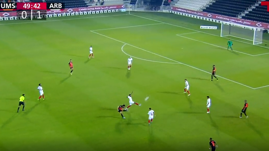 Internacional sub-21 luso marcou pelo Umm-Salal no empate frente ao Al-Arabi SC
