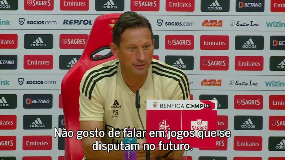 Treinador do Benfica e a série de 15 vitórias seguidas dos tempos de Eriksson