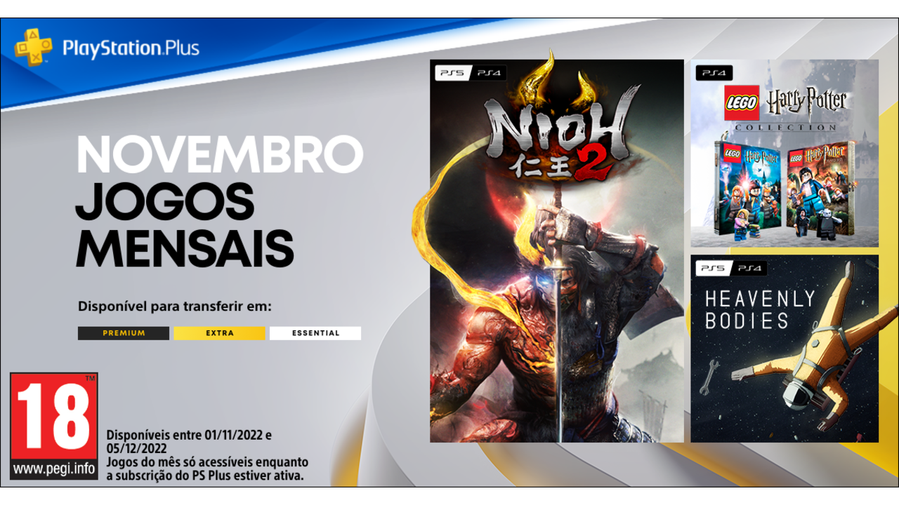 PS Plus: Confira os jogos mensais de janeiro