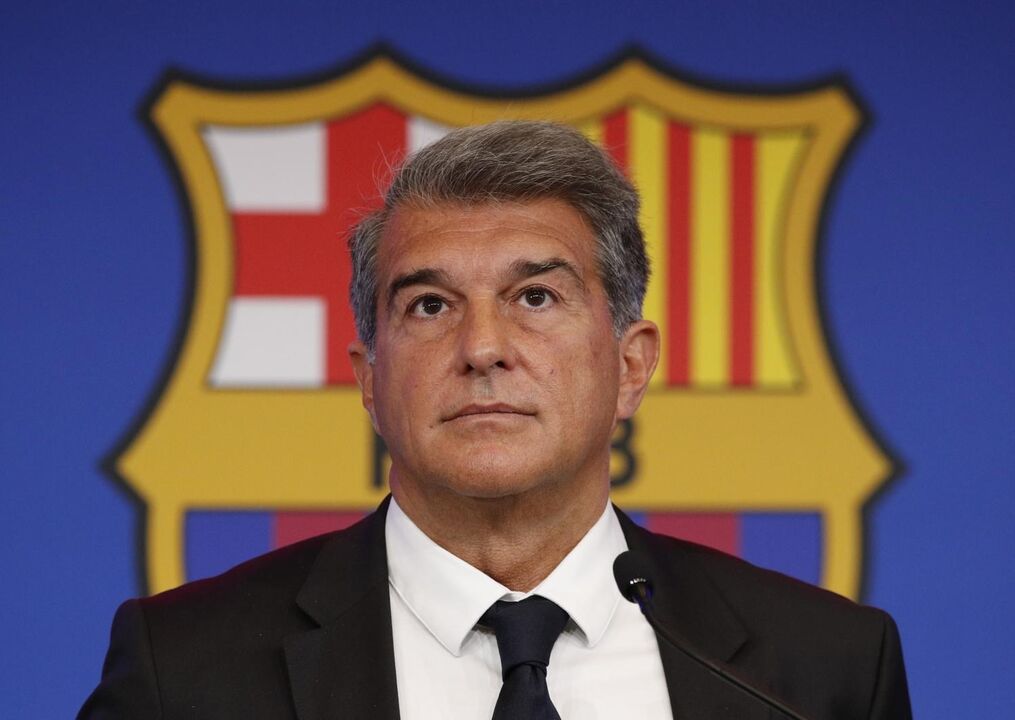 Joan Laporta, presidente do Barcelona