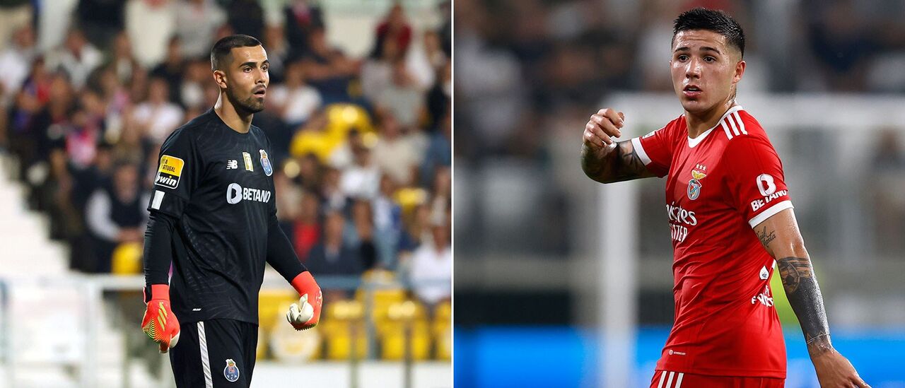 Diogo Costa e Enzo Fernández crescem... e FC Porto e Benfica agradecem