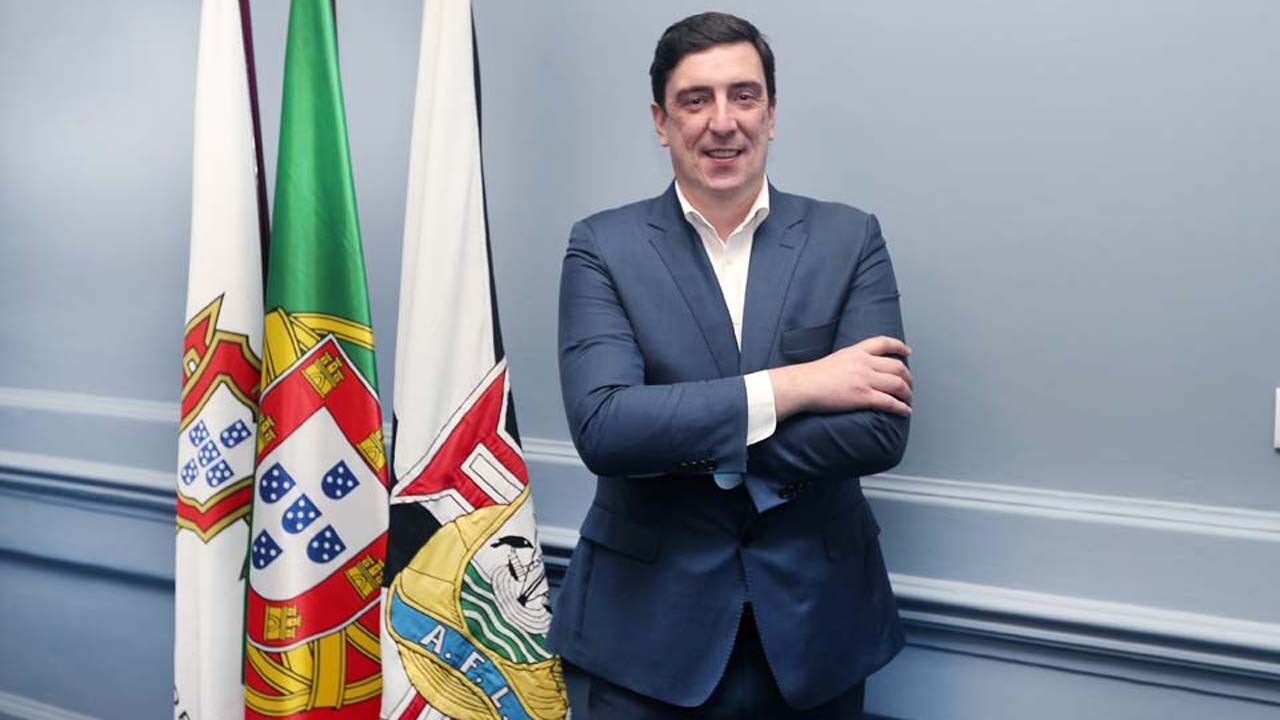 Nuno Custádio, vice-presidente para a área financeira da AF Lisboa