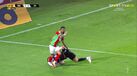 Marítimo-Casa Pia: Vítor Costa pisou cara do adversário e viu o vermelho direto
