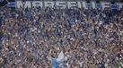 Adeptos do Marselha no jogo disputado a 13 de setembro