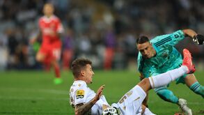 A crónica do V. Guimarães-Benfica, 0-0: motor engasga-se no castelo Moreno
