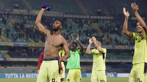 Udinese vence em Verona com golo de Beto e está a um ponto da dupla de líderes da Serie A