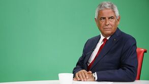 A chegada de Luís Filipe Vieira ao Campus de Justiça