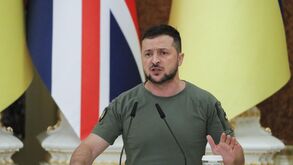 Zelensky: «É mais do que um símbolo de fé na nossa vitória comum»