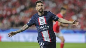 Golo de Messi na Luz eleito o melhor da semana na Liga dos Campeões